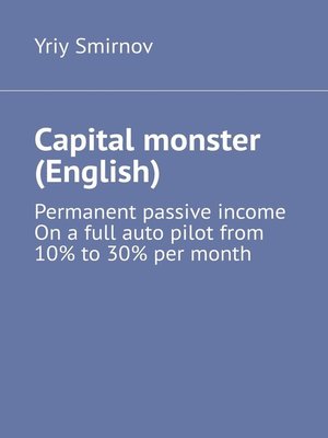 cover image of Capital monster (English)